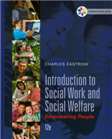 Introduction　to Social　Work and Social Welfare(Zastrow, Charles저) 책 표지