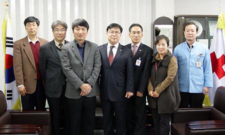 대한적십자사 부산혈액원과 산학협력협약체결