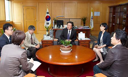 일본 와세다대학교 본교 방문