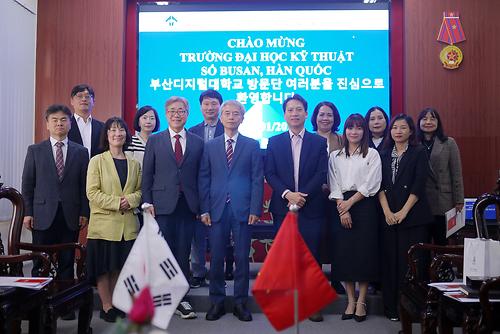 부산디지털대, 베트남 현지에서 후에농림대학교와 협약 체결 썸네일