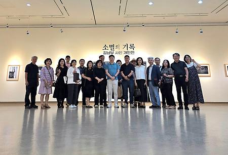 [전시]김남부학우 개인전 참관